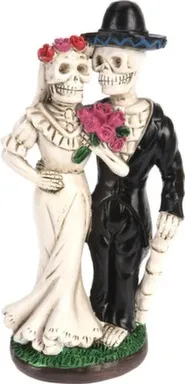 Купить Статуэтка Скелеты, 7x5x16 см, Koopman в интернет-магазине Akvilon.kz