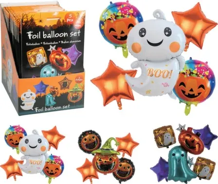 Купить Шар надувной, фольгированный, для хэллоуина, дизайн и размер в ассортименте, Koopman в интернет-магазине Akvilon.kz
