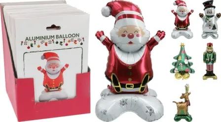 Купить Шар фольгированный надувной Рождественский персонаж, в ассортименте, Koopman в интернет-магазине Akvilon.kz