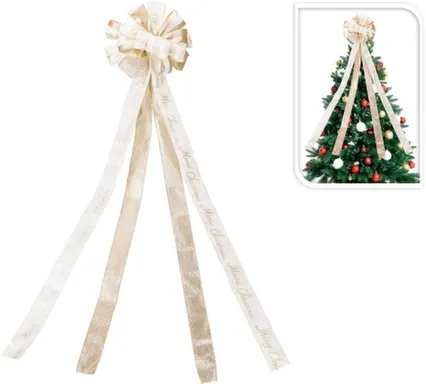 Купить Верхушка на ёлку Бант, 130x33 см, Koopman в интернет-магазине Akvilon.kz
