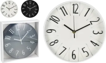 Купить Часы настенные, диаметр 24,8 см, в ассортименте, Koopman в интернет-магазине Akvilon.kz