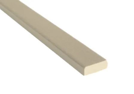 Купить Притворная планка дверная Light, Убертюре 30x5x2050 мм Велюр серый в интернет-магазине Akvilon.kz