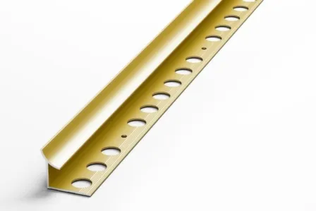 Купить Профиль для плитки,9x2700 мм,анод золото, Лука в интернет-магазине Akvilon.kz