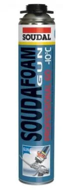 Купить Пена монтажная SOUDAL Professional 60 профессиональная зимняя 750 мл в интернет-магазине Akvilon.kz
