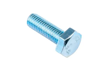 Купить Болт DIN 933 М12x40 (белый цинк 2 шт), Стройбат в интернет-магазине Akvilon.kz