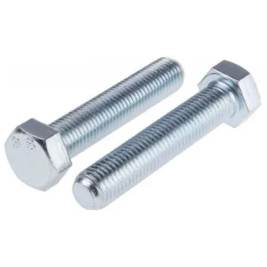 Купить Болт DIN 933 М16x70 (белый цинк 2 шт), Стройбат в интернет-магазине Akvilon.kz