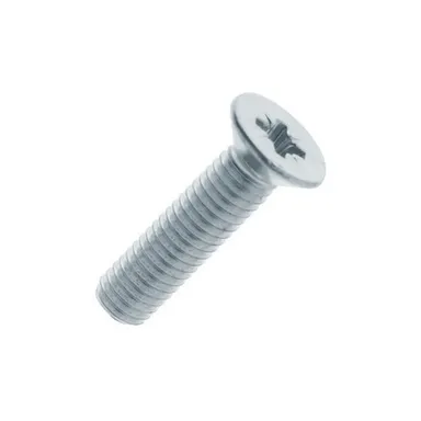 Купить Винт пот. DIN 965 М8x30 (белый цинк 6 шт), Стройбат в интернет-магазине Akvilon.kz