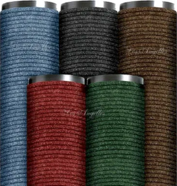 Купить Коврик-дорожка Ребристый влаговпитывающий черный 0,9x12м,SunStep в интернет-магазине Akvilon.kz