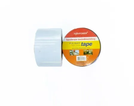 Армированная лента белая ПВХ 48 мм × 30 м в интернет-магазине Akvilon.kz