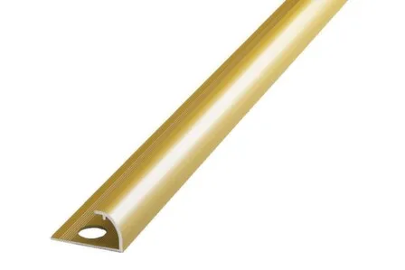 Купить Профиль для плитки,12x2700 мм,анод золото, Лука в интернет-магазине Akvilon.kz