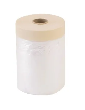 Купить Укрывная пленка с бумажной лентой, 55 cм x 33 м, белый, для внутренних работ, Color Expert в интернет-магазине Akvilon.kz