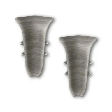 Купить Уголок внутренний для плинтуса 296 Орех серый 2 шт, Ideal в интернет-магазине Akvilon.kz