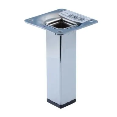 Купить Ножка меб.25x25x100 (хром 1 шт), Стройбат в интернет-магазине Akvilon.kz