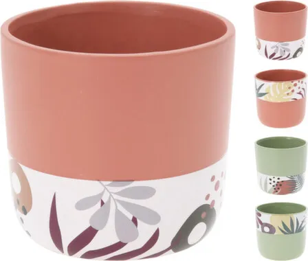Купить Кашпо для цветов, 12x12x11 см, в ассортименте, Koopman в интернет-магазине Akvilon.kz