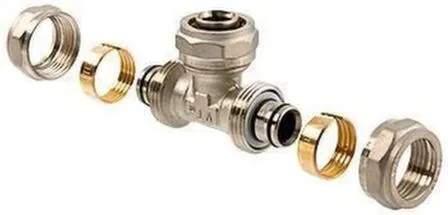 Купить Тройник обжимной Valteс 26/16/26 в интернет-магазине Akvilon.kz