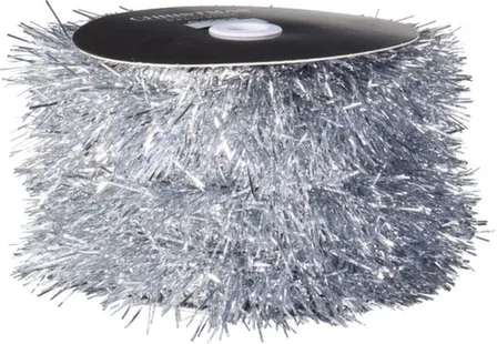 Купить Мишура, серебро, длина 10 м, Koopman в интернет-магазине Akvilon.kz