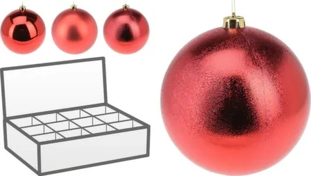 Купить Ёлочное украшение Шар, диаметр 18 см, в ассортименте, Koopman в интернет-магазине Akvilon.kz