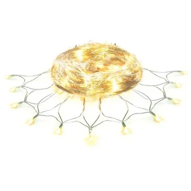 Купить Электрогирлянда Сеть 176 теплых LED ламп, 8 режимов, провод 1,5x1,5м, 220v, VEGAS в интернет-магазине Akvilon.kz