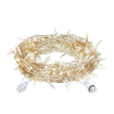 Купить Электрогирлянда-конструктор Занавес 192 теплых LED ламп, 6 нитей, провод 1x4м, VEGAS в интернет-магазине Akvilon.kz