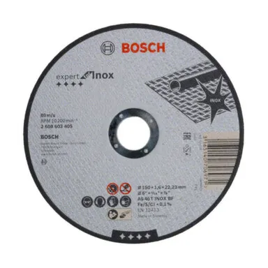 Купить Круг отрезной по нержавеющей стали для УШМ Ø150x1,6 мм, Bosch в интернет-магазине Akvilon.kz