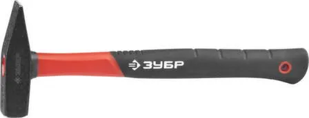 Купить Молоток слесарный, кованый, с фиберглассовой ручкой, 400 г, ЗУБР в интернет-магазине Akvilon.kz