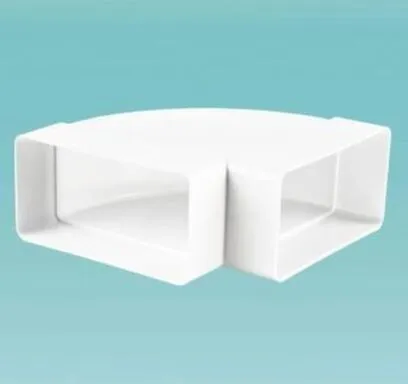 Колено горизонтальное 90°/55x110мм, Vents в интернет-магазине Akvilon.kz