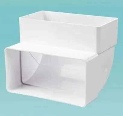 Колено вертикальное 90°/55x110мм, Vents в интернет-магазине Akvilon.kz