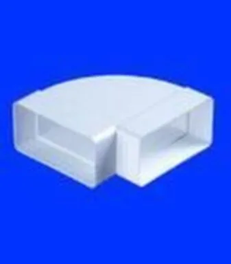 Колено горизонтальное 90°/60x120мм, Vents в интернет-магазине Akvilon.kz