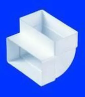 Колено вертикальное 90°/60x120мм, Vents в интернет-магазине Akvilon.kz