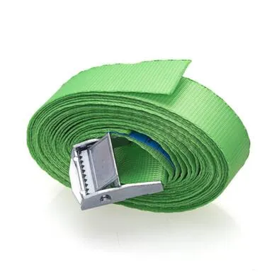 Купить Ремень крепежный с зубчатым зажимом 25 мм х 4 м, полиэстер, 200 кг, цветной, 1 шт, Стройбат в интернет-магазине Akvilon.kz