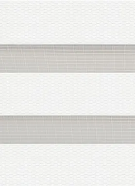 Купить Штора рулонная день-ночь МАСО 61(57)/160 белый, Delfa в интернет-магазине Akvilon.kz