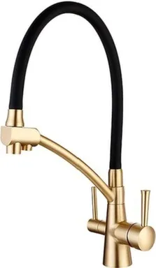 Купить Смеситель для кухни с высоким гибким изливом и подключением к фильтру, Gappo в интернет-магазине Akvilon.kz