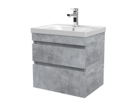 Купить Аквародос Тумба подвесная Винтаж Индастриал с умыв 80 см в интернет-магазине Akvilon.kz