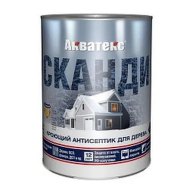 Купить Антисептик кроющий для дерева Акватекс Сканди 0,75 Северное море в интернет-магазине Akvilon.kz