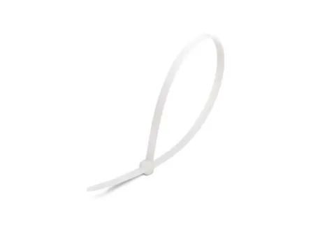 Купить Хомут кабельный нейлоновый белый 4,8x300 мм (уп.100шт) в интернет-магазине Akvilon.kz