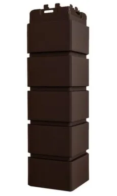 Купить Угол наружный GL Стандарт Клинкерный кирпич 390x120 мм Коричневый в интернет-магазине Akvilon.kz