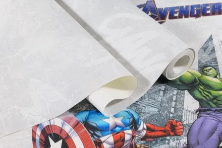 Купить Обои виниловые на флизелиновой основе Герои, база, светло-серый, 1,06x10 м, Артекс в интернет-магазине Akvilon.kz