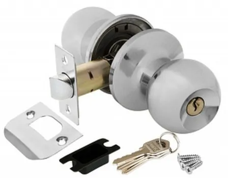 Купить Защелка межкомнатная 6072 ключ-фиксатор Punto Хром в интернет-магазине Akvilon.kz