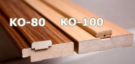 Купить Дверной короб МДФ KO80 белый (2050x80x22мм) в интернет-магазине Akvilon.kz