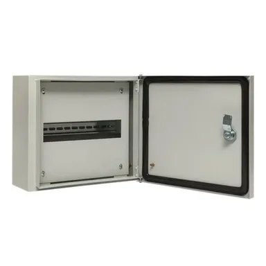 Купить Щит распределительный навесной, металл, 12 модулей, для влажных помещений, IP54, EKF в интернет-магазине Akvilon.kz