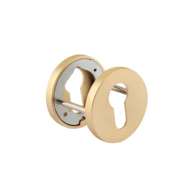 Купить Накладка под цилиндр Slim НК-А сатин.золото Нора-М в интернет-магазине Akvilon.kz