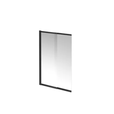 Купить Шторка на ванну Vetro, черный матовый, раздвижная и распашная, 1000x1500 мм, Kerama Marazzi в интернет-магазине Akvilon.kz