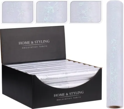 Купить Ткань для декорирования, белый, 500x30 см, в ассортименте, Koopman в интернет-магазине Akvilon.kz