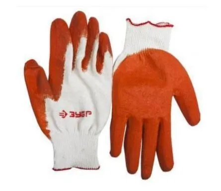 Купить Перчатки трикотажные, с латексным покрытием ладони (S-M), ЗУБР в интернет-магазине Akvilon.kz