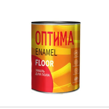 Купить Эмаль ПФ-266 алкидная для пола терракот 2,6 кг, Оптима в интернет-магазине Akvilon.kz