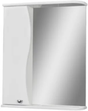 Купить Зеркало ВОЛНА левое 55 см, Домино в интернет-магазине Akvilon.kz