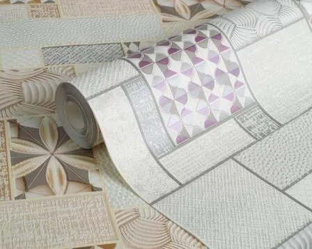 Купить Обои вспененные на бумажной основе Калейдоскоп-03, мотив, 0,53x10,05 м, Саратовские обои в интернет-магазине Akvilon.kz