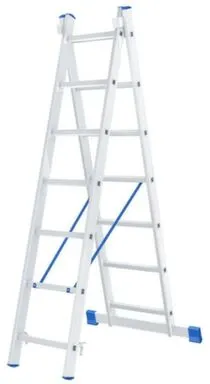 Купить Лестница двухсекционная 2x7 (высота 3,6 м) Сибртех в интернет-магазине Akvilon.kz