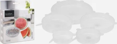 Купить Крышка для посуды, набор из 5 штук: диаметр 9 см, 11 см, 14 см, 16 см, 20 см, в ассортименте, Koopman в интернет-магазине Akvilon.kz