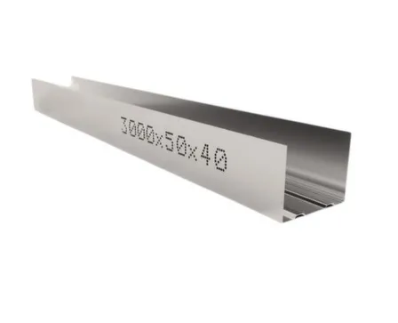 Купить Профиль направляющий 50x40x3000 мм, 0,45 мм, КарМет в интернет-магазине Akvilon.kz